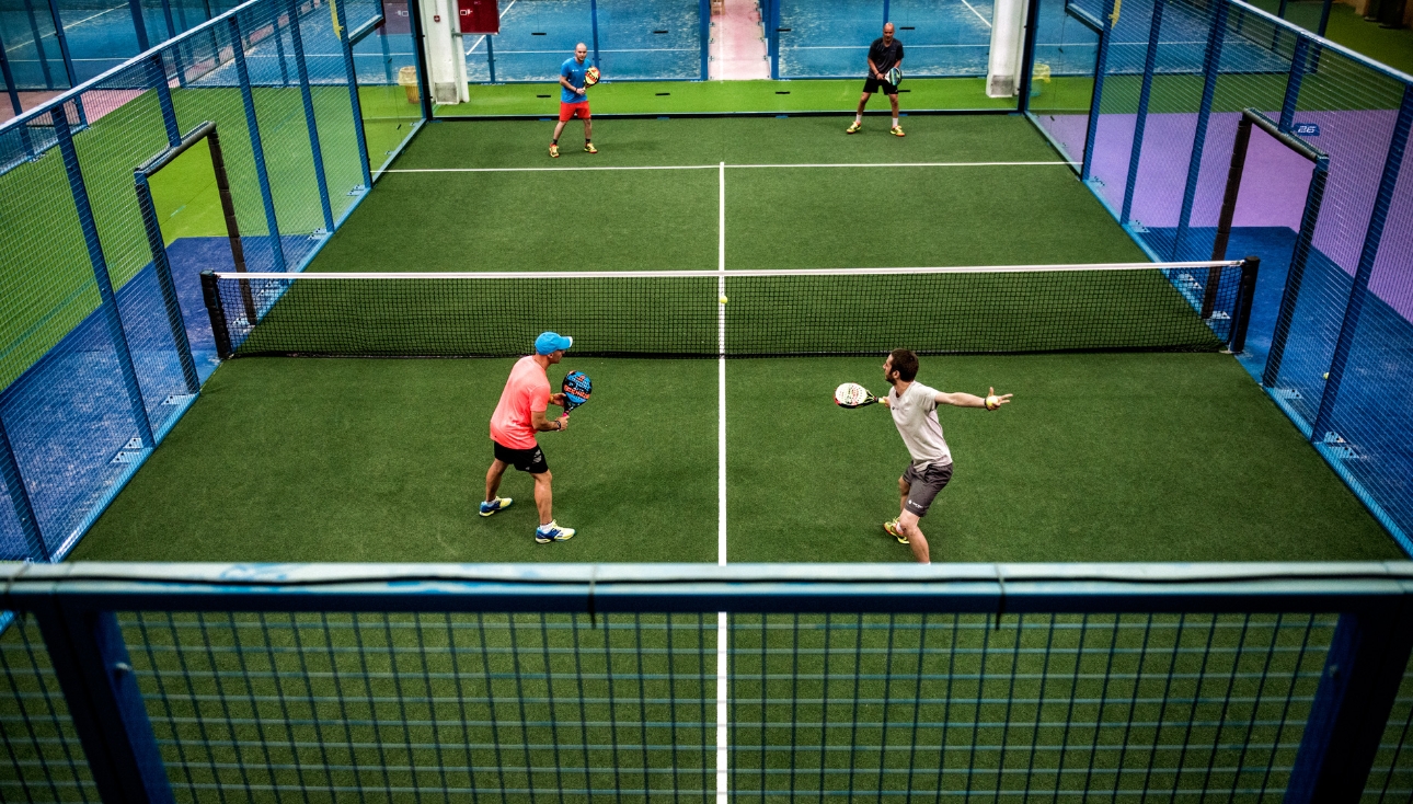 types of padel courts