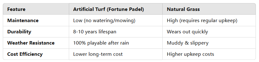 Best Artificial Turf for Padel Courts