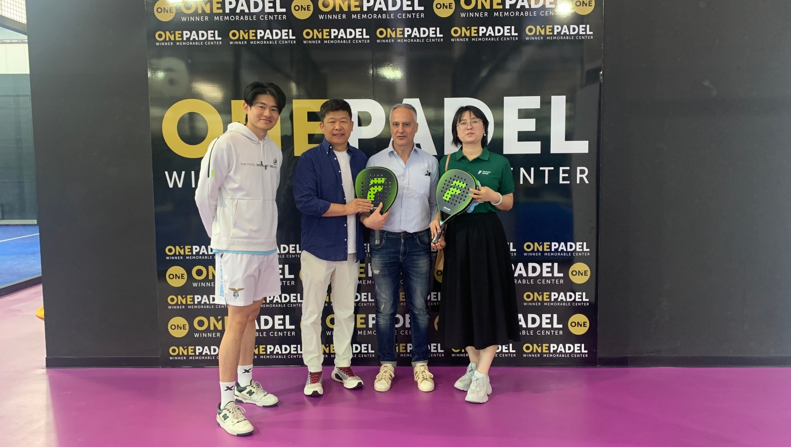 Fortune sport Supports S.S. Lazio Padel ASD in Championship, Showcasing Global Vision and Professional Sports Spirit