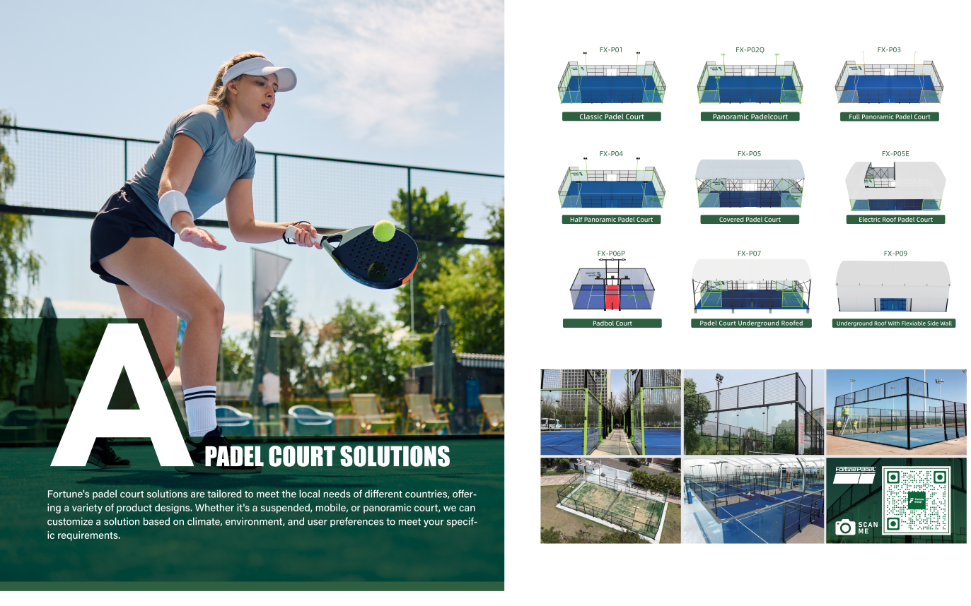 Panoramic vs Classic padel courts