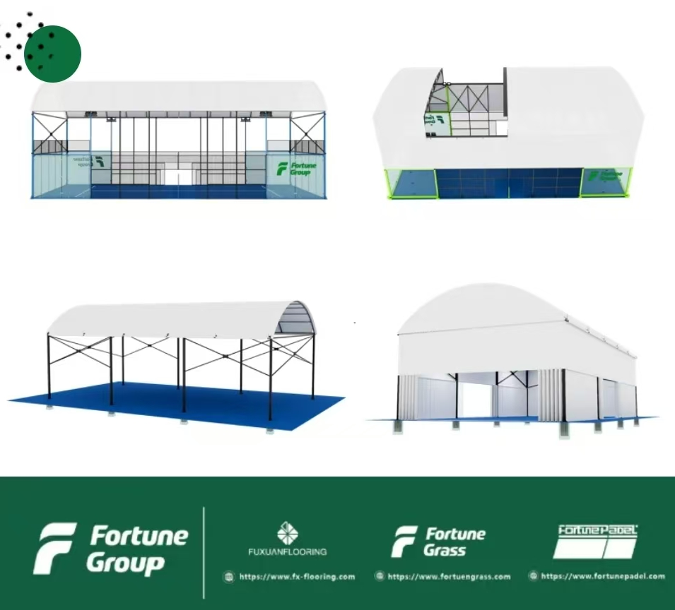 Reinforced Padel Court Roofs
