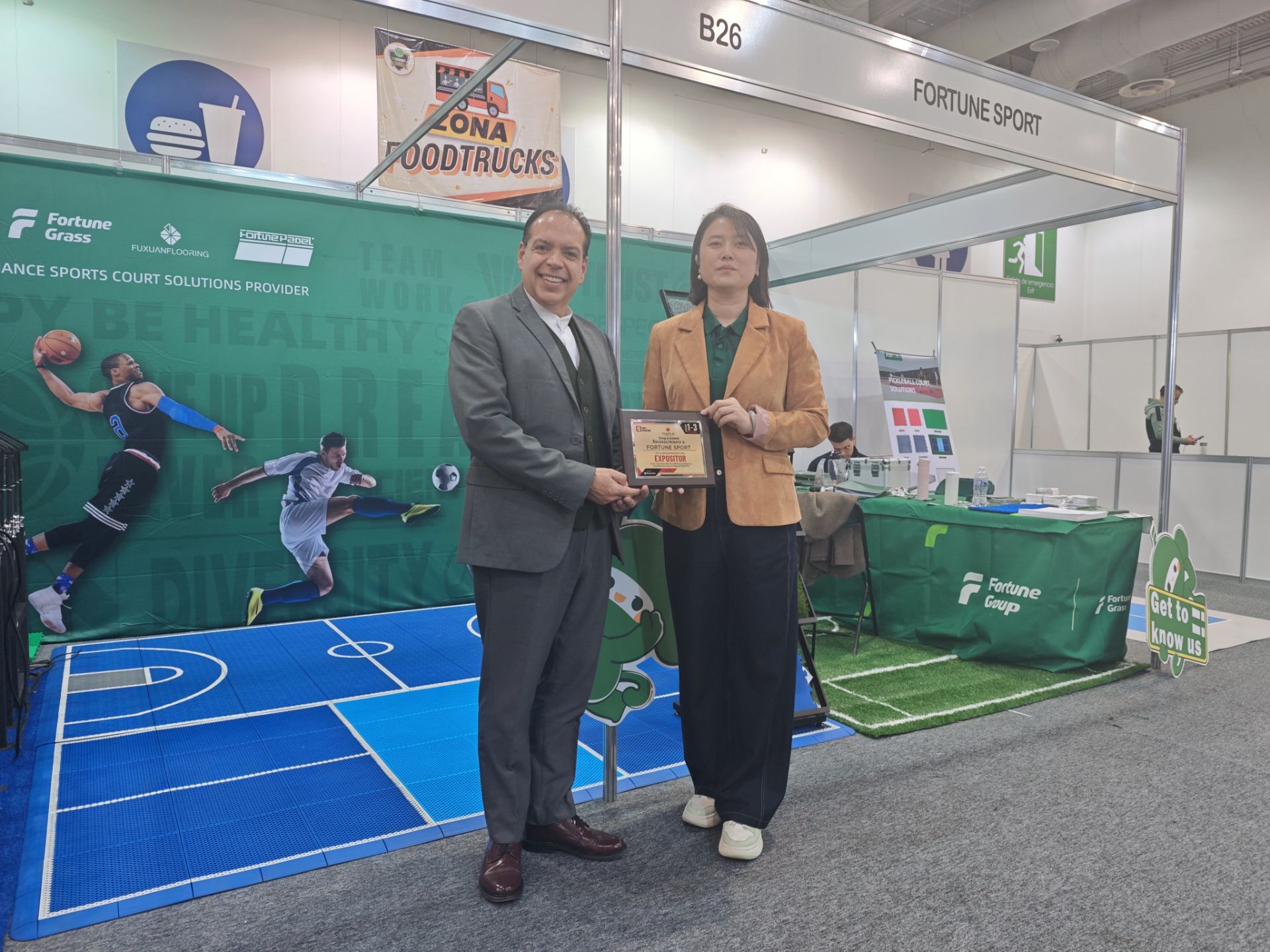 Fortune Padel Shines at Sports Factory Expo Mexico | A Journey of Honor and Connection