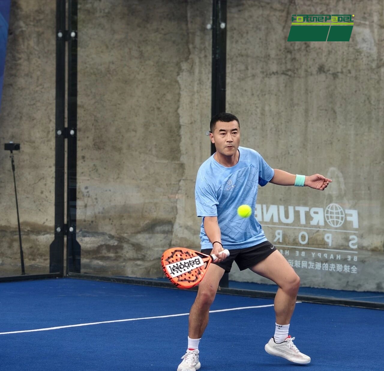 players competing at CPT500 padel event