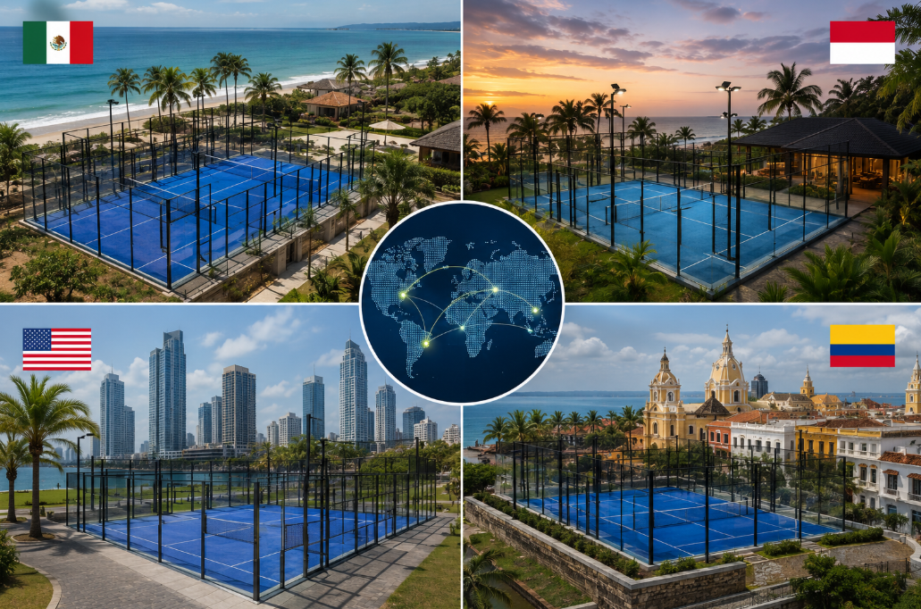 Padel Court in Coastal Markets: Mexico, Indonesia, USA