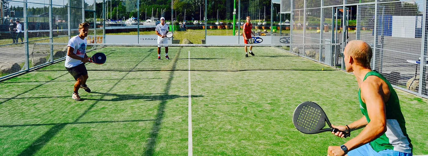 High-quality padel tennis courts