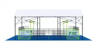Reinforced Higher Underground Roof