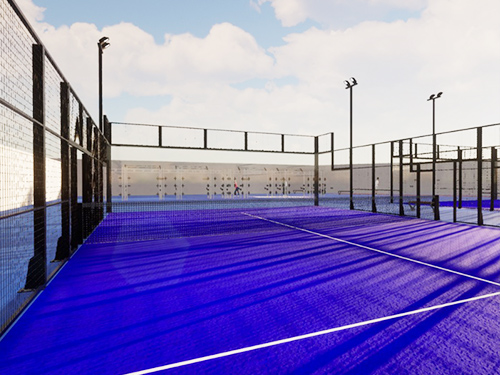 Classic Padel Court FX-P01 Project in Spain