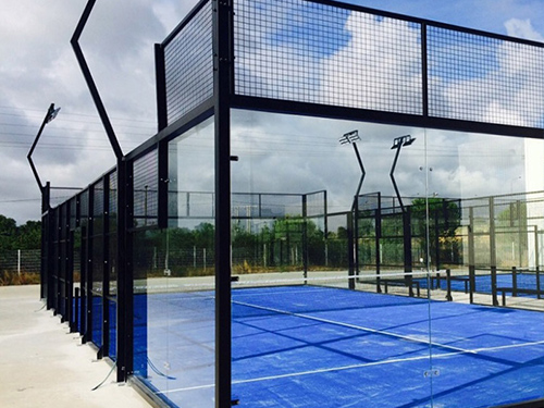 P02Q Padel at a High-End Club in the UAE