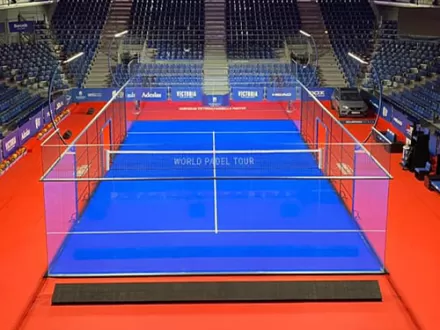 Padel Tennis Court FX-P03 in a UK Backyard
