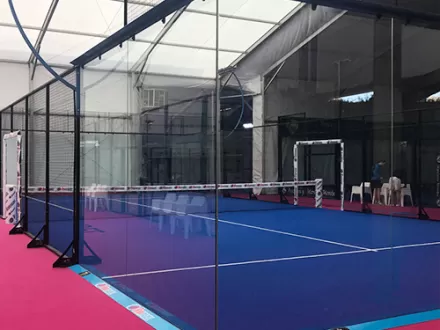 FX- P02Q Padel in a Saudi Arabian Private Residence