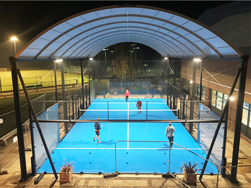 FX-P05 Covered Padel Court Project In Colombia