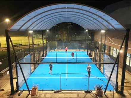FX-P05 Covered Padel Court Project In Colombia