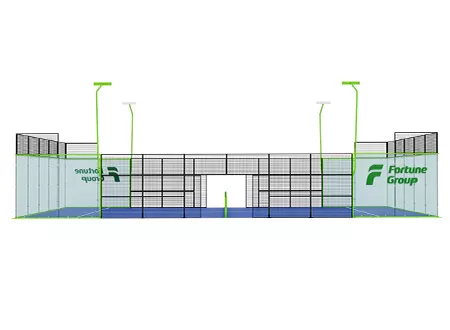 What is a panoramic padel court And how to build it
