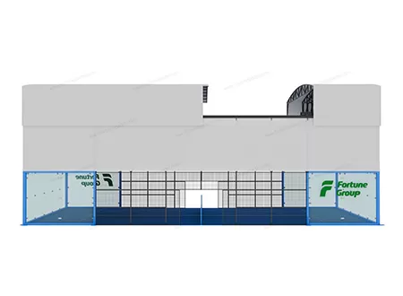 What are the rules for serving in padel?