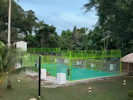 The Panoramic Padel Court FX-P02Q installed in a Philippines