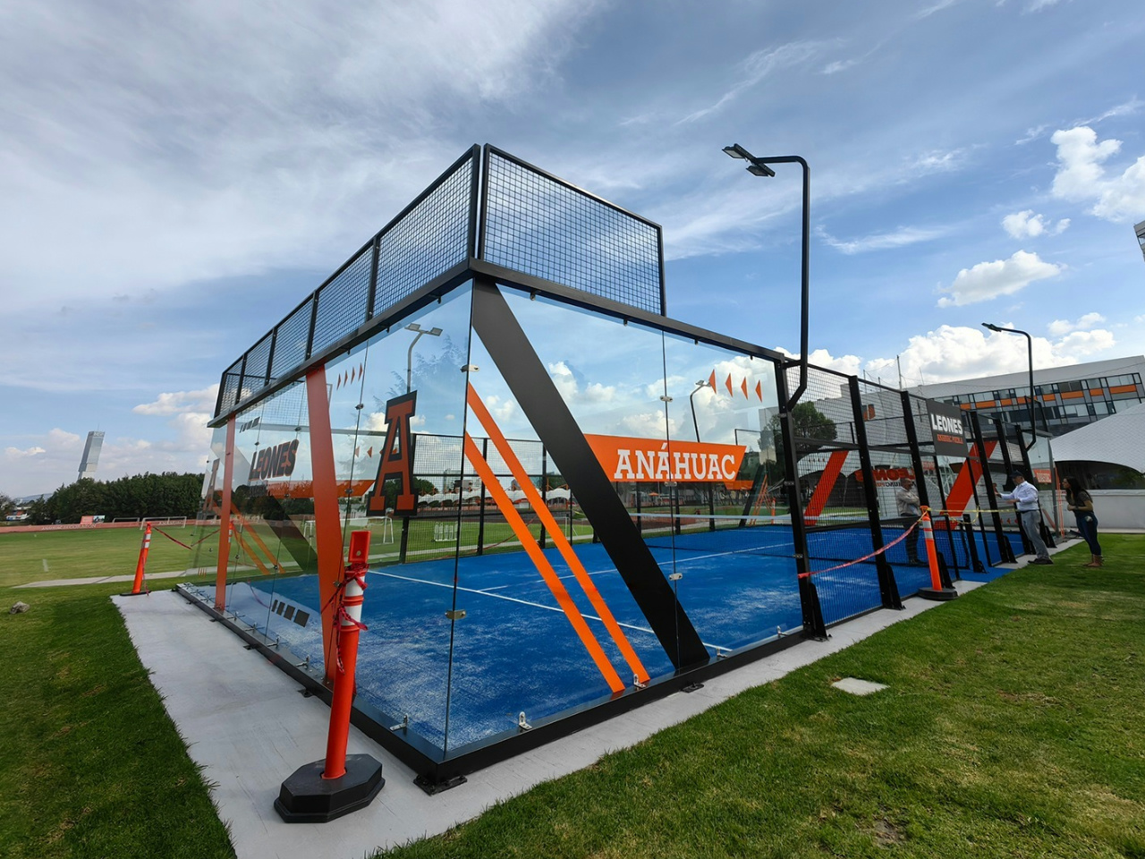 P03 360° Panoramic Padel Court Installed at a Renowned University in Mexico