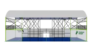 Covered Padel Court | Canopy Padel Court