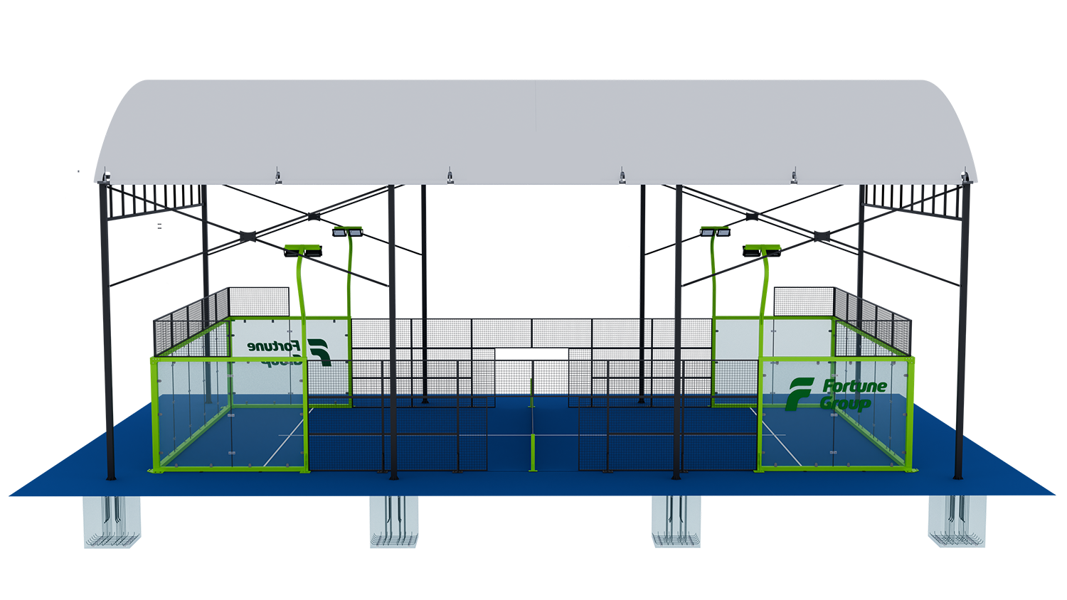 Reinforced Higher Underground Roof