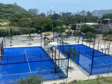 Colombia Santa Marta Padel Club Success Story | P04 Half Panoramic Courts