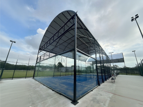 Customer Case Study: P05 Fixed Roof Padel Court Installed in the USA