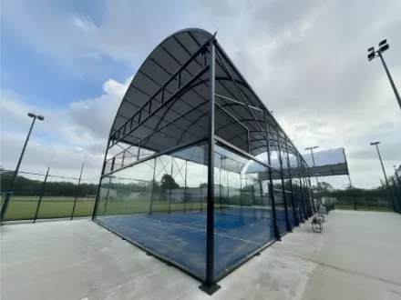 Customer Case Study: P05 Fixed Roof Padel Court Installed in the USA