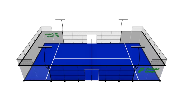 Ultra panoramic Padel Court | 360° Full Glass Design – Fortune Padel