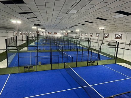 Master Padel Indoor Spain Installs 6 P04 Panoramic Padel Courts