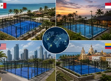 Padel Court in Coastal Markets: Mexico, Indonesia, USA & Colombia Case Insights