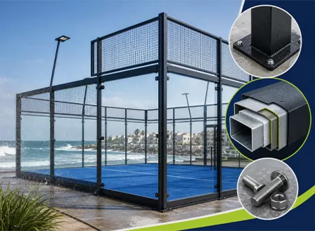 Salt Corrosion Risks in Padel Court Structures