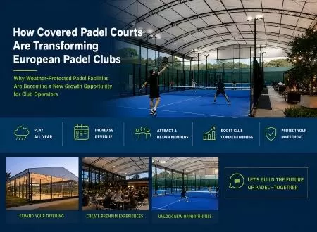 How Covered Padel Courts Are Transforming European Padel Clubs
